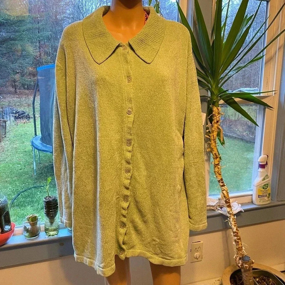 Denim&Co Soft Warm and Cozy Jacket/Blouse Women Size 2X - Picture 1 of 5